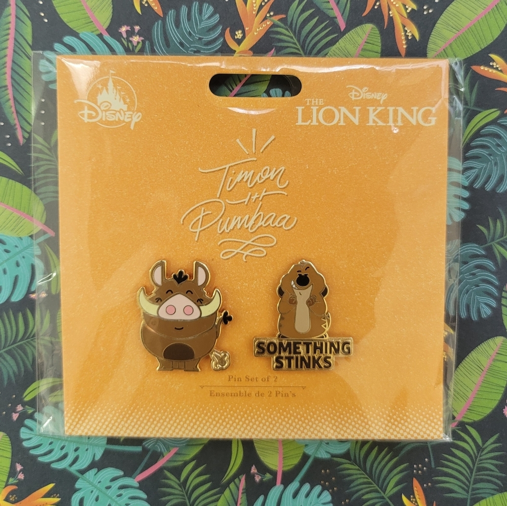 Timon & Pumbaa Pin Set